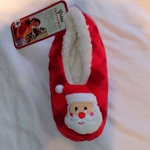 X-Mas Sherpa Cozy Slippers